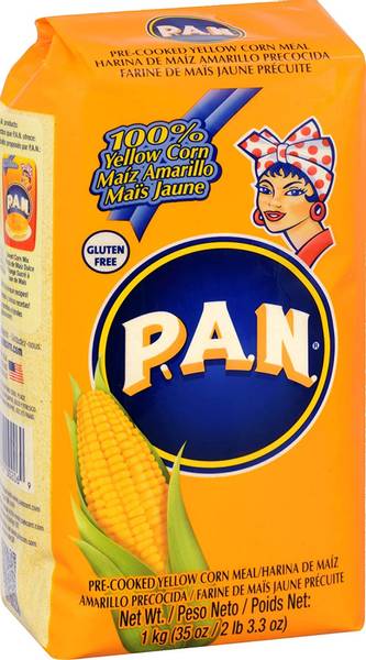 PAN maismel gul (Oransje pakke)1kg