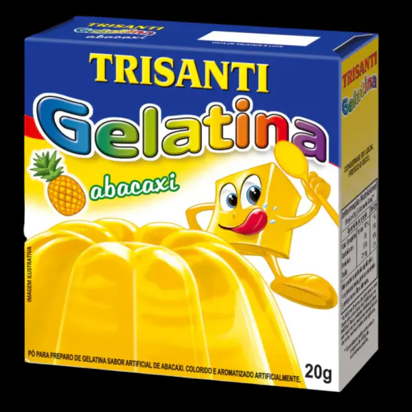 TRISANTI Gelatin Ananas - Gelatina Abacaxi 20g