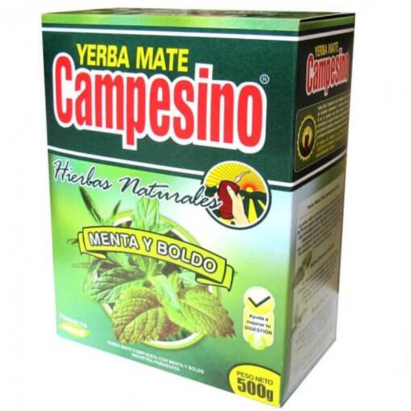 Campesino Yerba Mate Mint & Boldo 500g