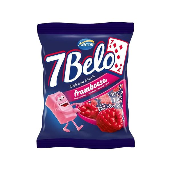 ARCOR 7Belo Bringebær Seige Godteri 100 g