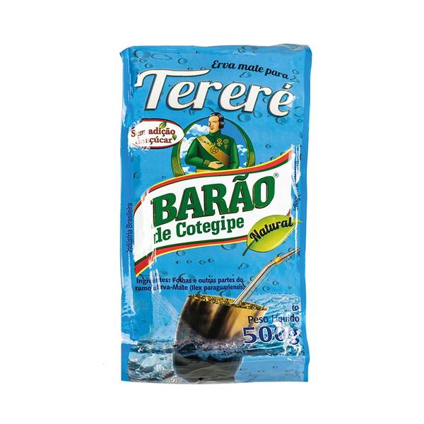 Barao De Cotegipe Erva Mate Terere Natural 500g