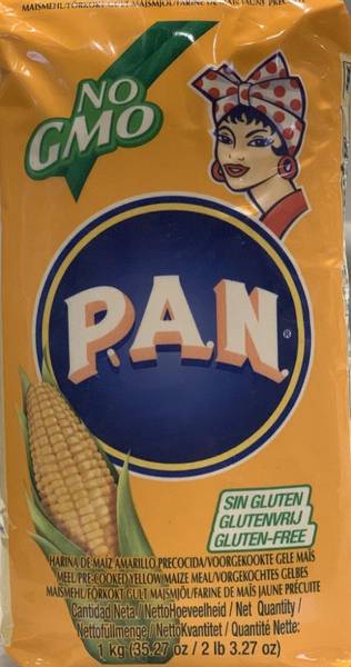 PAN maismel gul (Oransje pakke)1kg