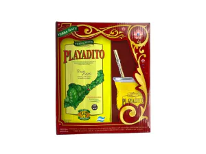 Hovedbilde Playadito Set Gourd+Bombilla+Yerba 500g