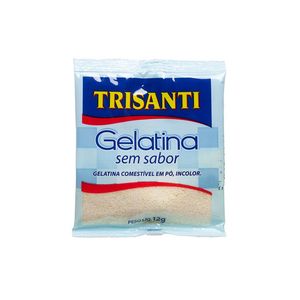 Hovedbilde Gelatin uten smak/Gelatina sem sabor Trisanti 12g